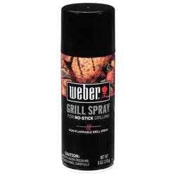 Weber Grill Spray For No-Stick Grilling, Non-Flammable, Non Stick Cooking Spray, 6 oz