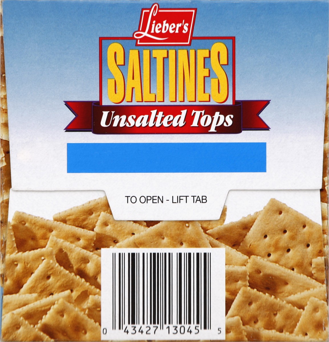 slide 2 of 4, Lieber's Liebers Saltines Unsalted Tops, 16 oz
