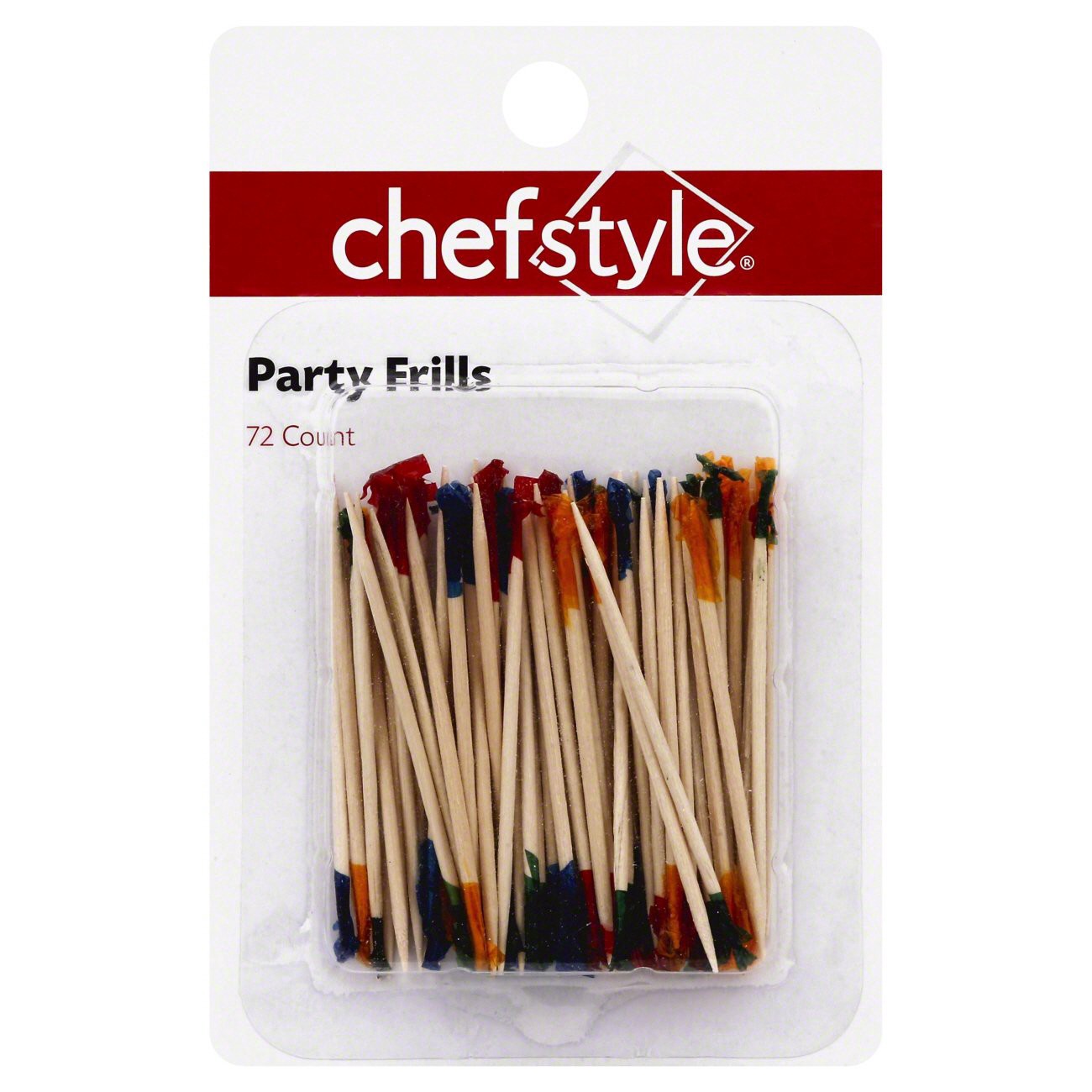 slide 1 of 1, chefstyle Party Pick Frills, 72 ct