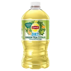 Lipton Diet Iced Tea Green Tea With Citrus Sirena Plastic