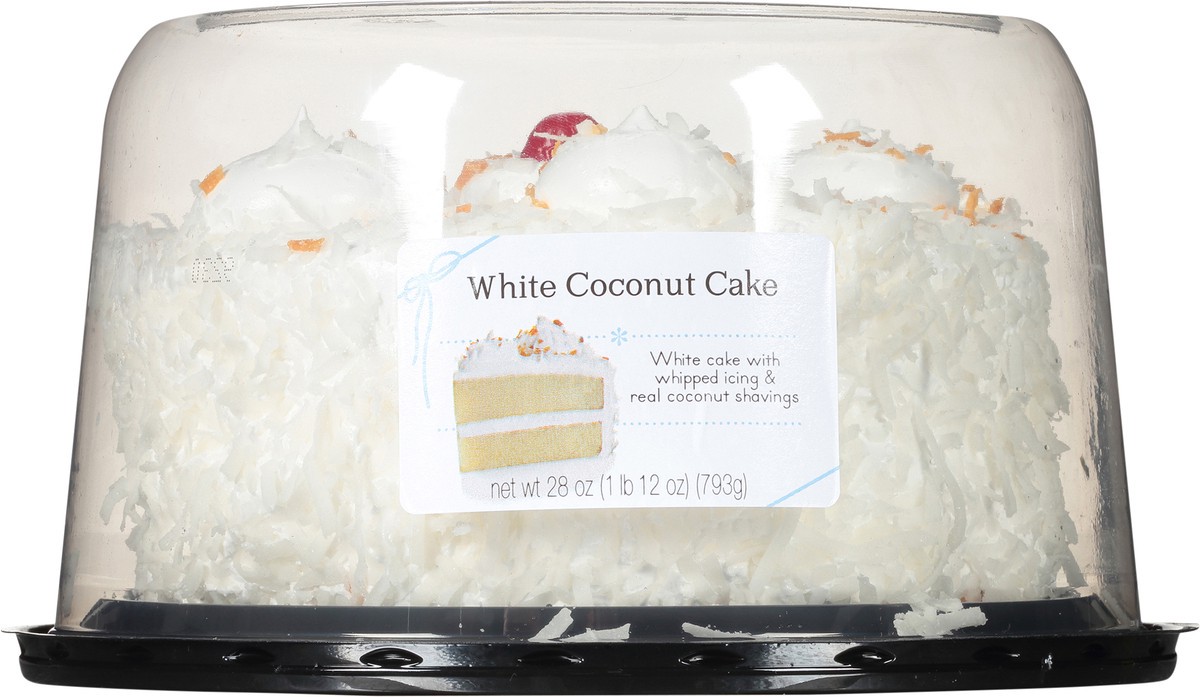 slide 1 of 2, Rich's White 7In Coconut Cake, 31 oz