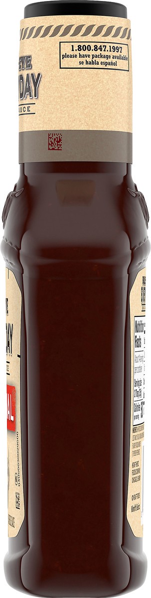 slide 4 of 9, Bull's-Eye Everyday Original BBQ Sauce, 17.5 oz Bottle, 17.5 oz