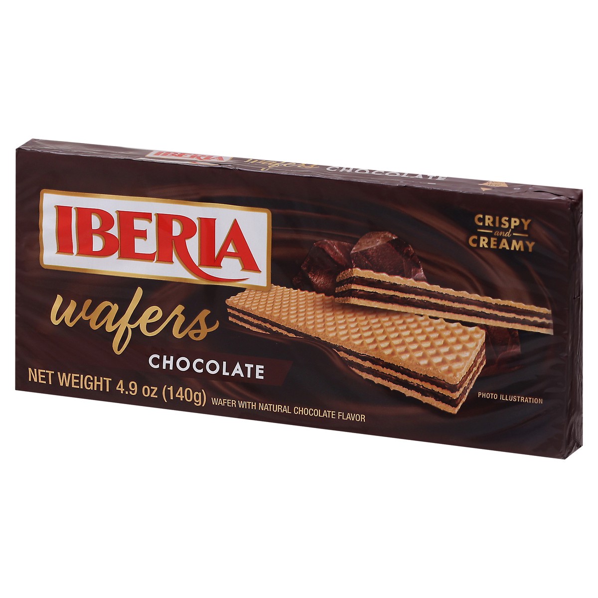 slide 3 of 9, Iberia Chocolate Wafers 4.9 oz, 4.9 oz