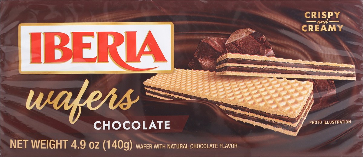 slide 6 of 9, Iberia Chocolate Wafers 4.9 oz, 4.9 oz