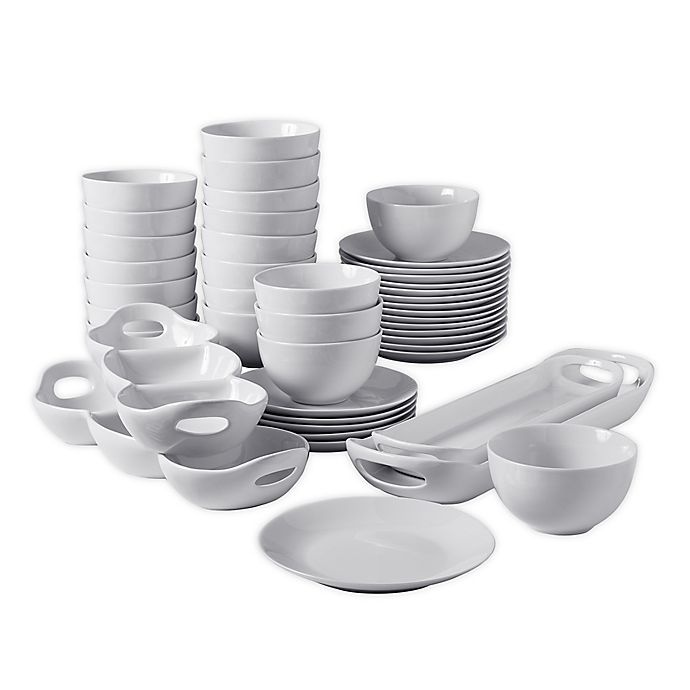 slide 1 of 4, Tabletops Gallery Appetizer Catering Set - White, 44 ct