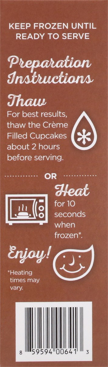 slide 5 of 12, Katz Creme Filled Caramel Apple Cupcakes 4 ea,