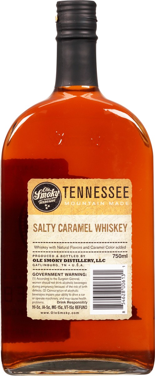 slide 6 of 12, Ole Smoky Tennessee Salty Caramel Whiskey 750 ml, 750 ml