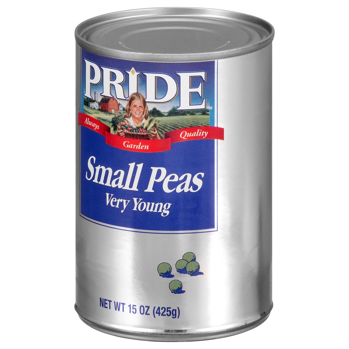 slide 10 of 12, Pride Small Peas, 15 oz