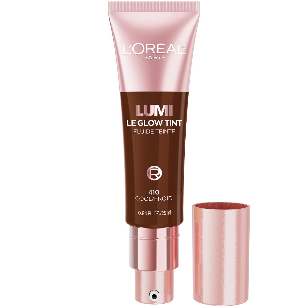 slide 1 of 1, LOREAL L'Oreal Paris Lumi Skin Glow Tint, Deep C410, 0.85 oz