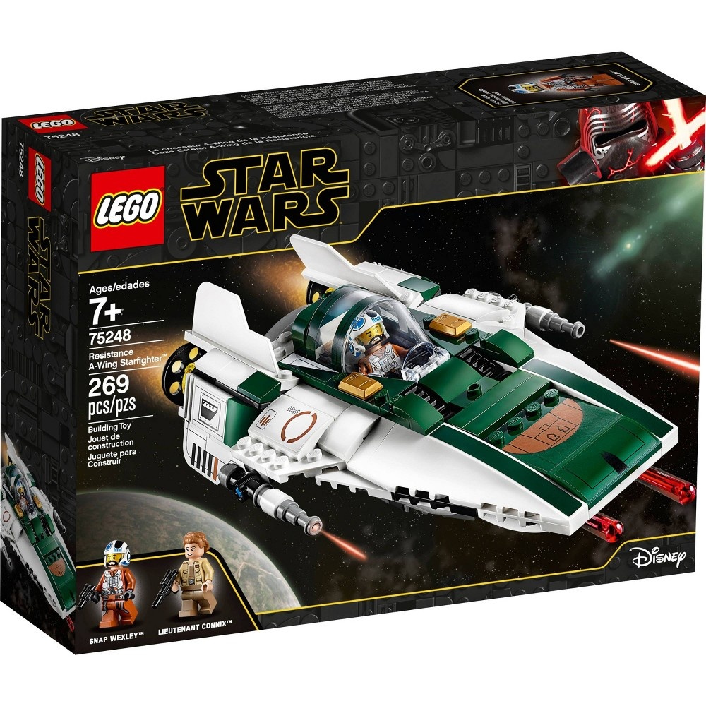 slide 4 of 7, LEGO Star Wars Resistance A-Wing Fighter, 1 ct