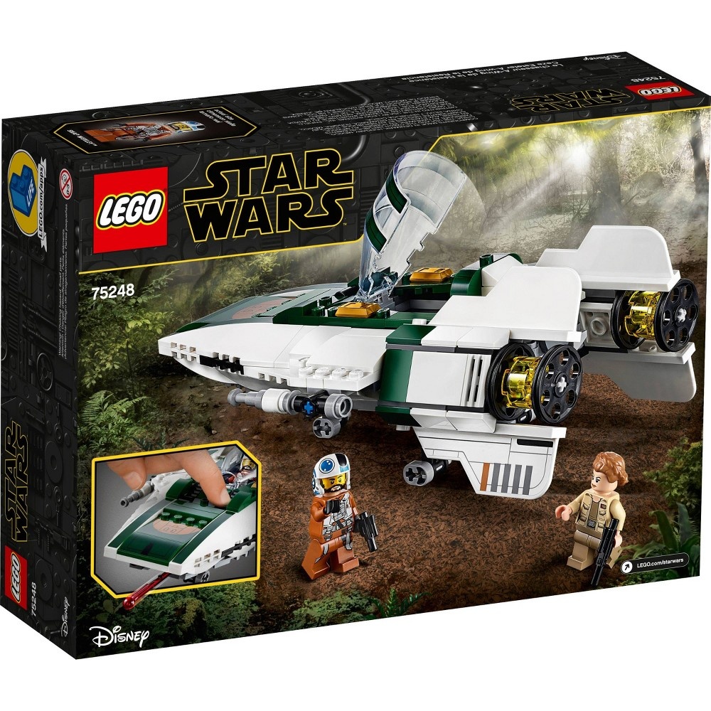 slide 6 of 7, LEGO Star Wars Resistance A-Wing Fighter, 1 ct