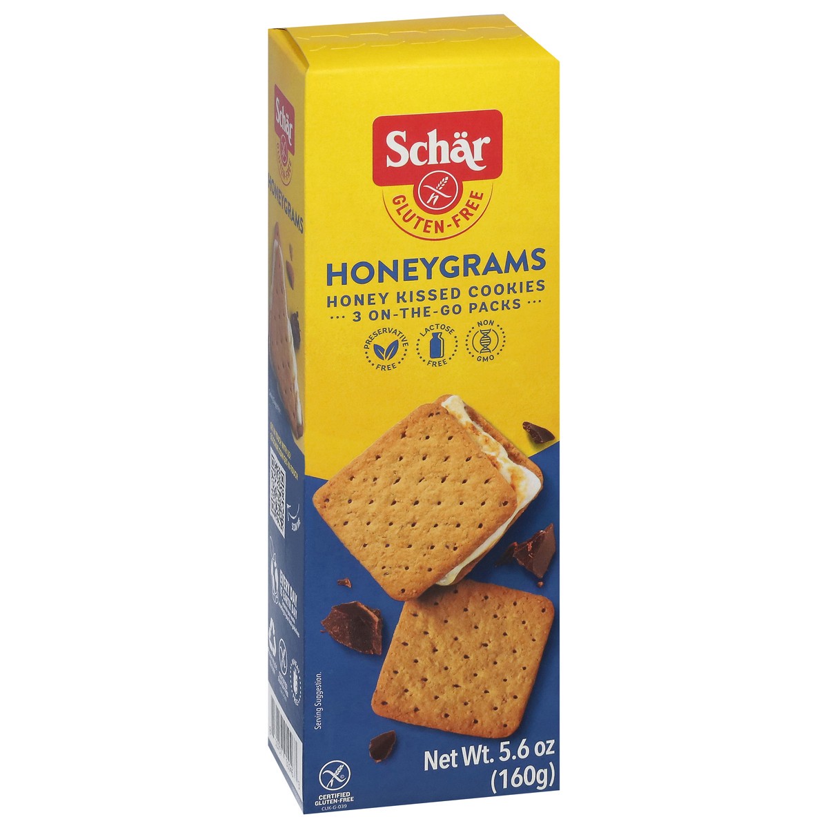slide 6 of 17, Schär Gluten-Free Honeygrams Cookies- 3 ct, 3 ct