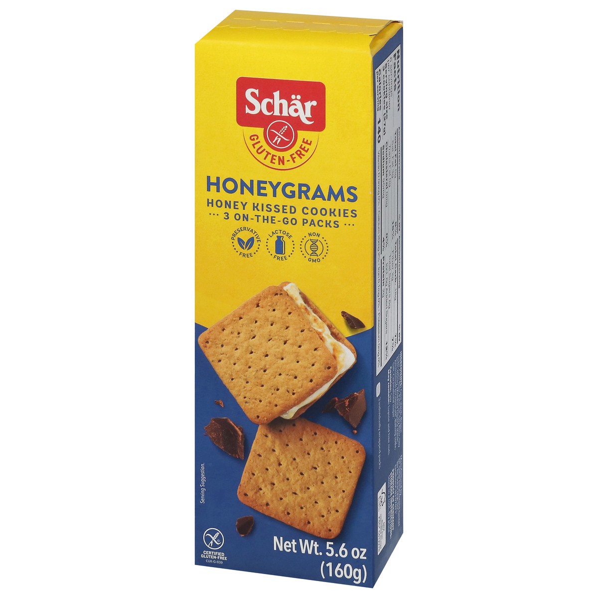 slide 10 of 17, Schär Gluten-Free Honeygrams Cookies- 3 ct, 3 ct