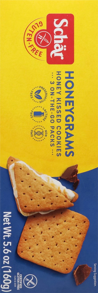 slide 4 of 17, Schär Gluten-Free Honeygrams Cookies- 3 ct, 3 ct