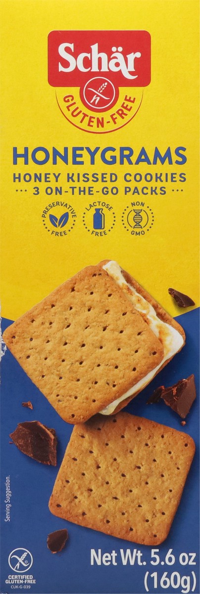 slide 2 of 17, Schär Gluten-Free Honeygrams Cookies- 3 ct, 3 ct