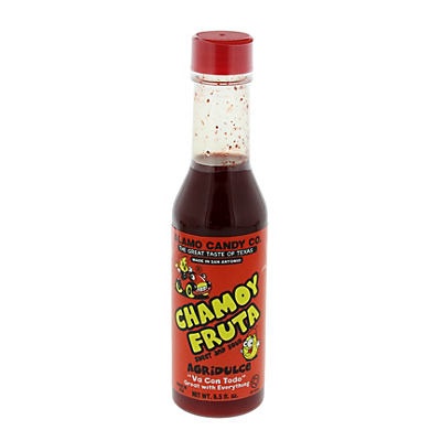 slide 1 of 1, Alamo Candy Co. Chamoy De Fruta Long Neck, 6 oz