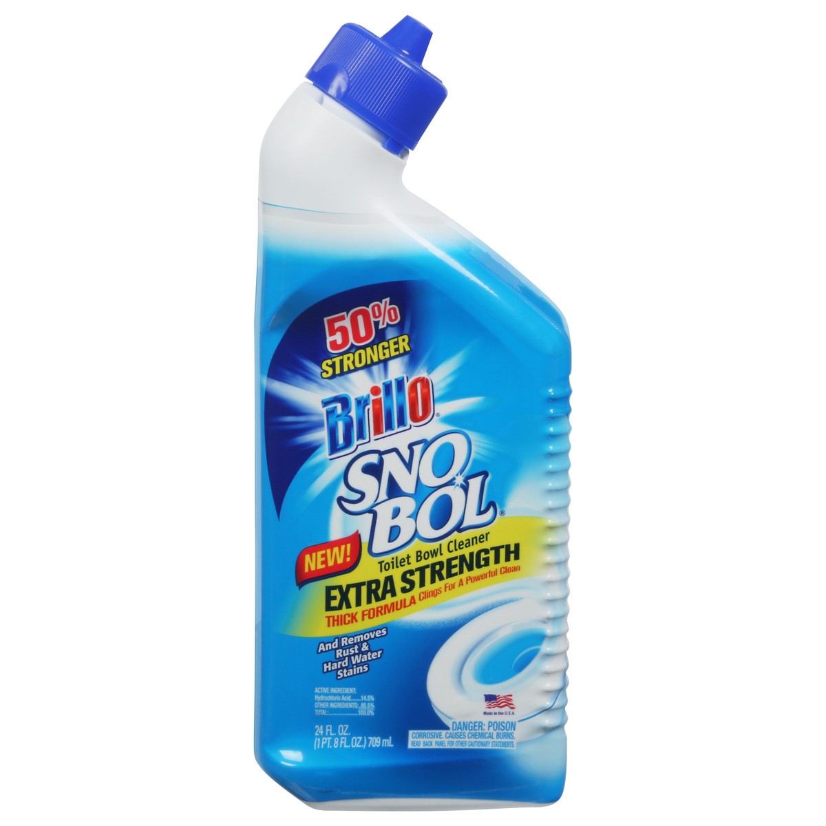 slide 1 of 1, Brillo Snobol Bowl Cleaner, 24 oz