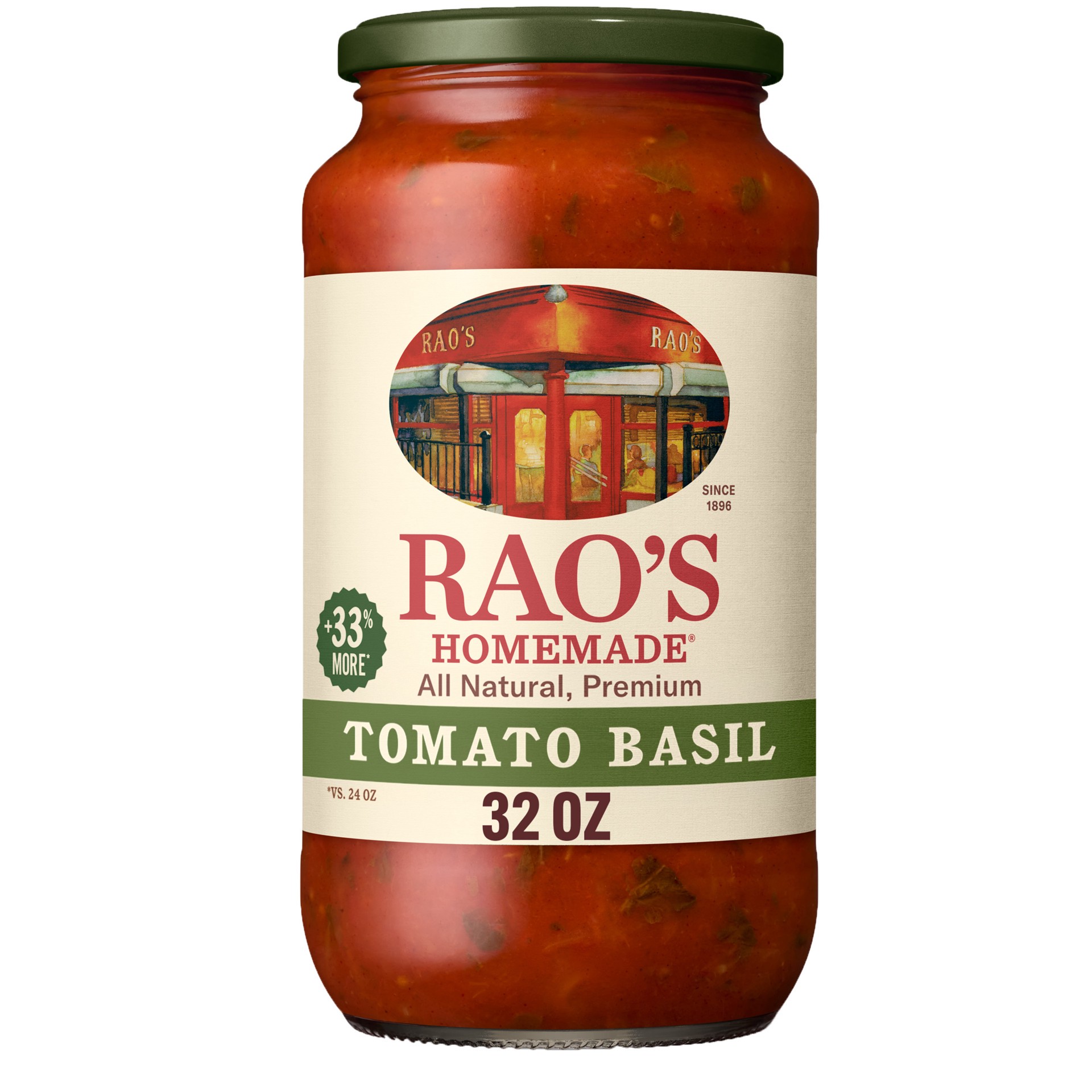 slide 1 of 2, Rao's Homemade Homemade Tomato Basil Sauce 32 oz, 32 oz