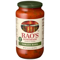 Rao's Homemade Homemade Tomato Basil Sauce 32 oz