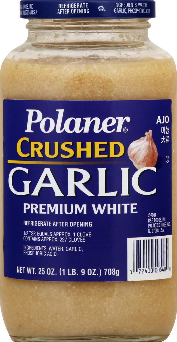 slide 4 of 12, Polaner Crushed Garlic, 25 oz