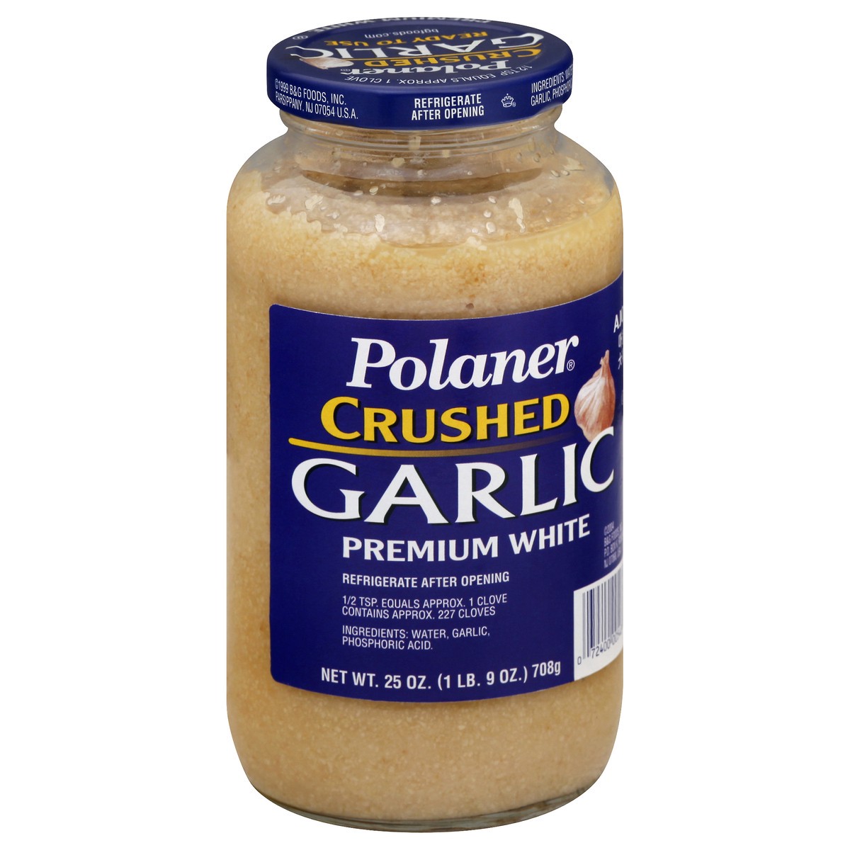 slide 5 of 12, Polaner Crushed Garlic, 25 oz