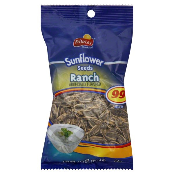 slide 1 of 1, Frito-Lay Ranch Sunflower Seeds, 4.25 oz