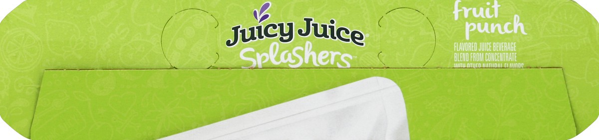 slide 6 of 6, Juicy Juice Splashers Fruit Punch Flavored Juice Beverage - 10 ct; 6 fl oz, 10 ct; 6 fl oz