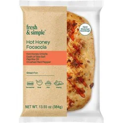 Fresh & Simple Hot Honey Focaccia Bread