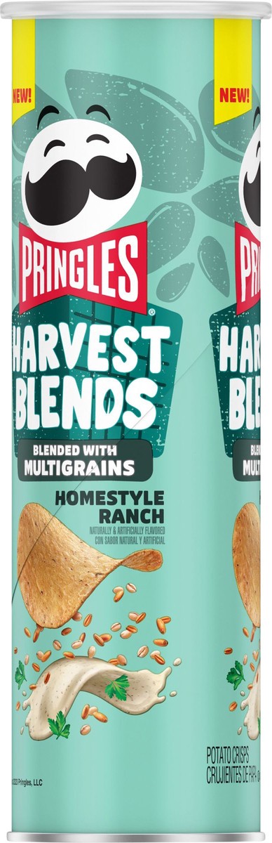 slide 4 of 9, Pringles Harvest Blends Potato Crisps Chips, Homestyle Ranch, 5.5 oz, 5.5 oz