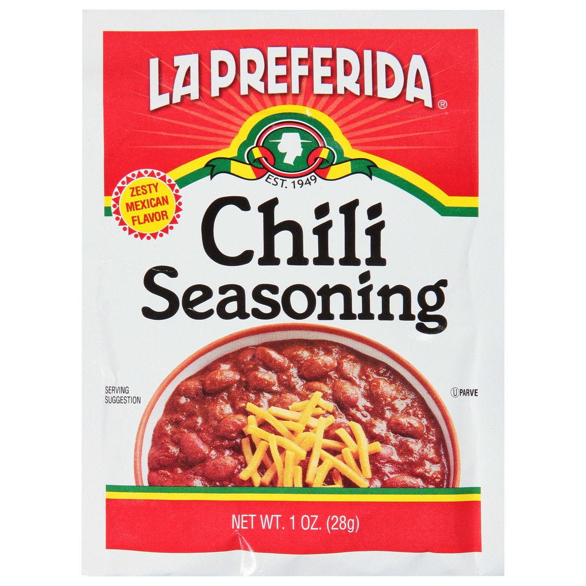 slide 11 of 11, La Preferida Chili Seasoning, 1.25 oz