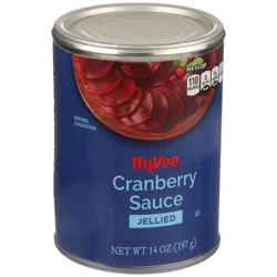 Hy-vee Jellied Cranberry Sauce