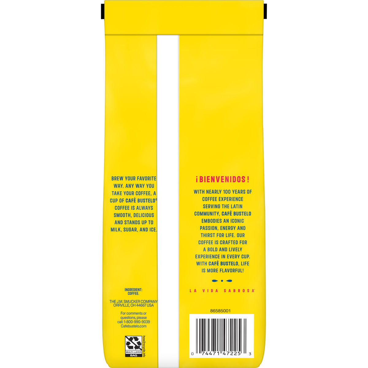 slide 2 of 2, Café Bustelo Light Roast Ground Coffee, 11-Oz. Bag, 11 oz