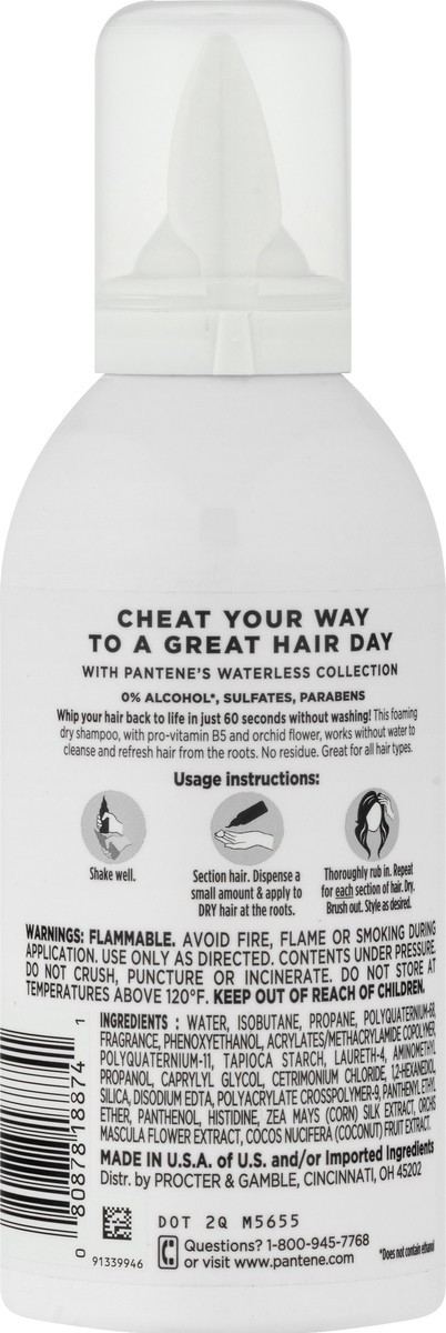 slide 5 of 9, Pantene Cheat Day Dry Shampoo Foam 5.9 oz, 5.9 oz