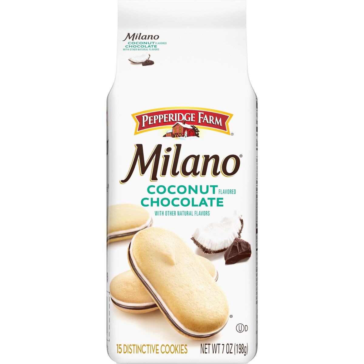 slide 7 of 9, Pepperidge Farm Coconut Flavored Chocolate Cookies, 7 oz