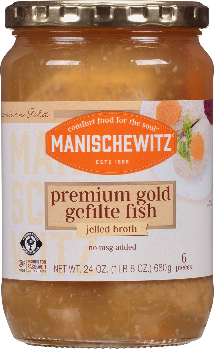 slide 2 of 9, Manischewitz Fish Gefilt, 24 oz