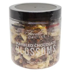 Foodie Gourmet Marbled Chocolate Blossoms