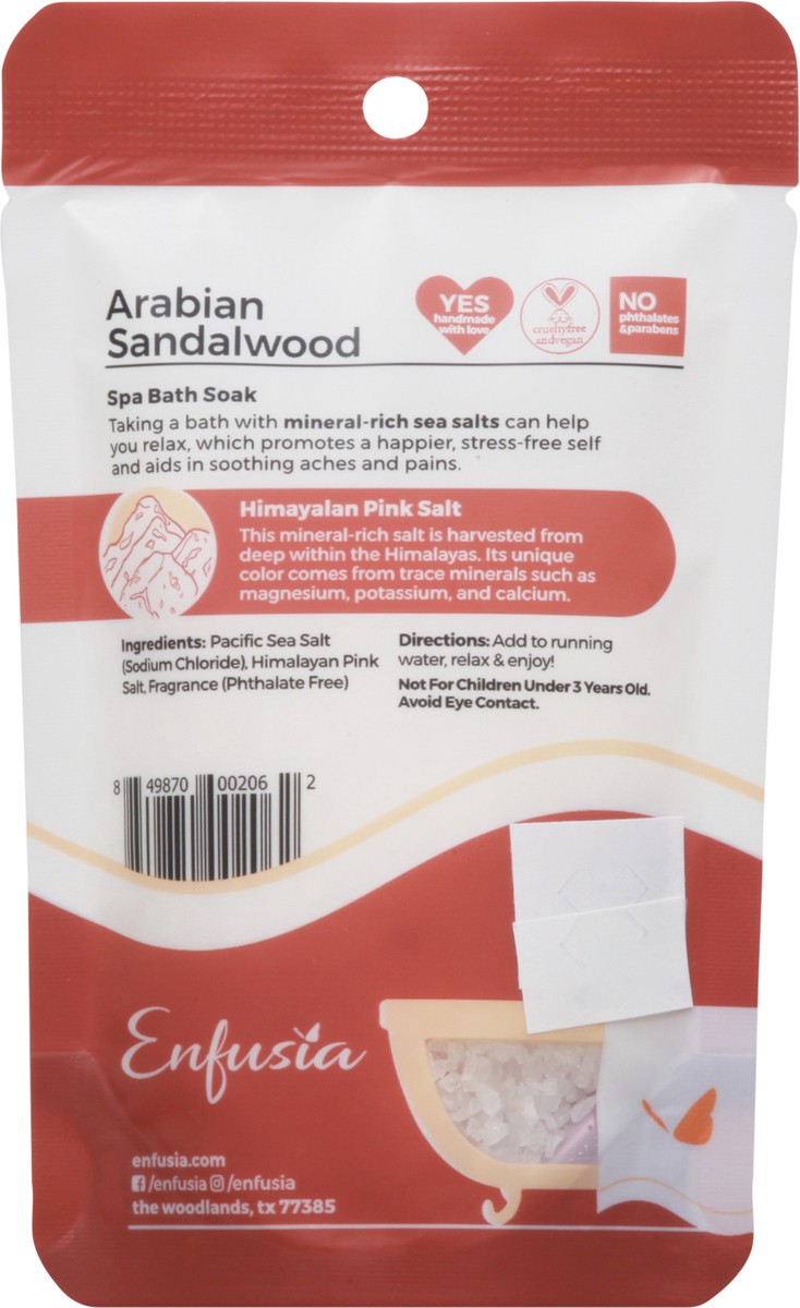 slide 6 of 9, Enfusia Arabian Sandalwood Spa Bath Soak 2.5 oz, 2.5 oz