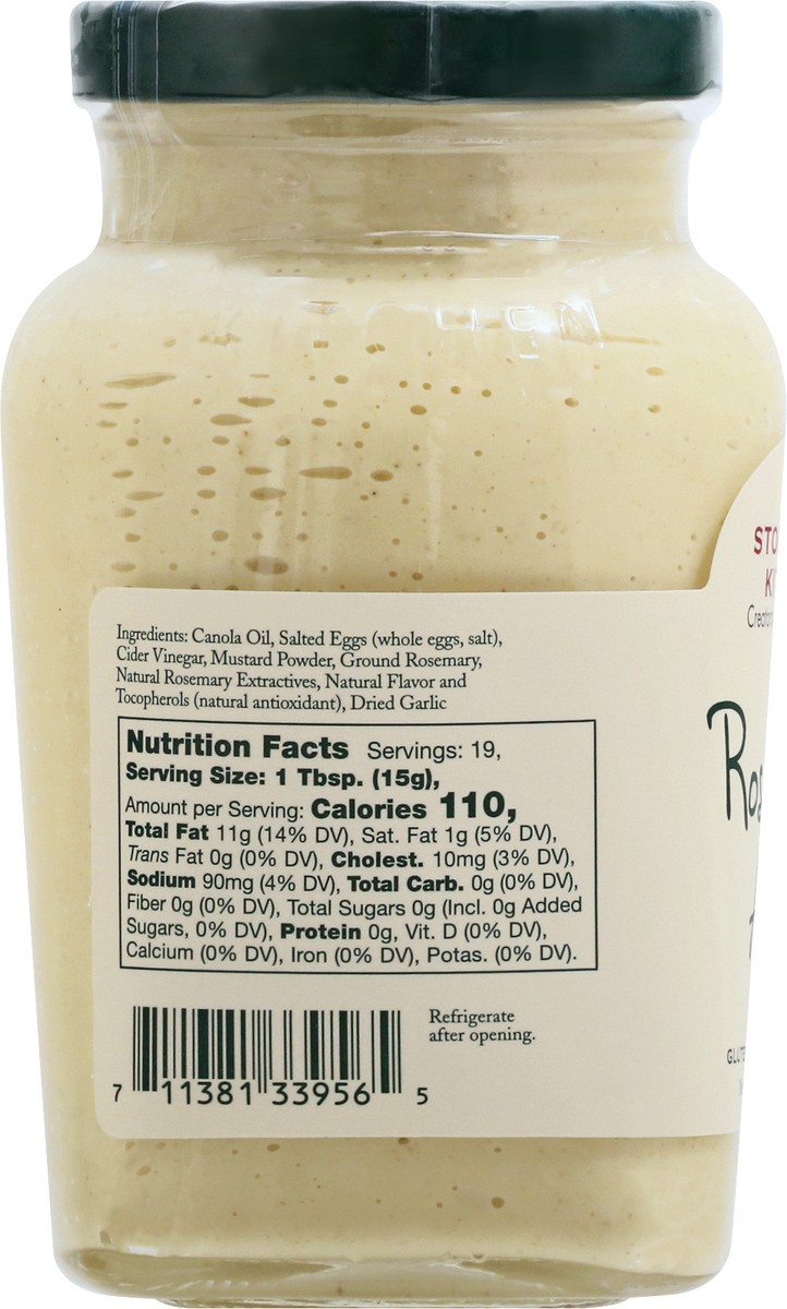slide 5 of 13, Stonewall Kitchen Rosemary Aioli, 10.25 oz