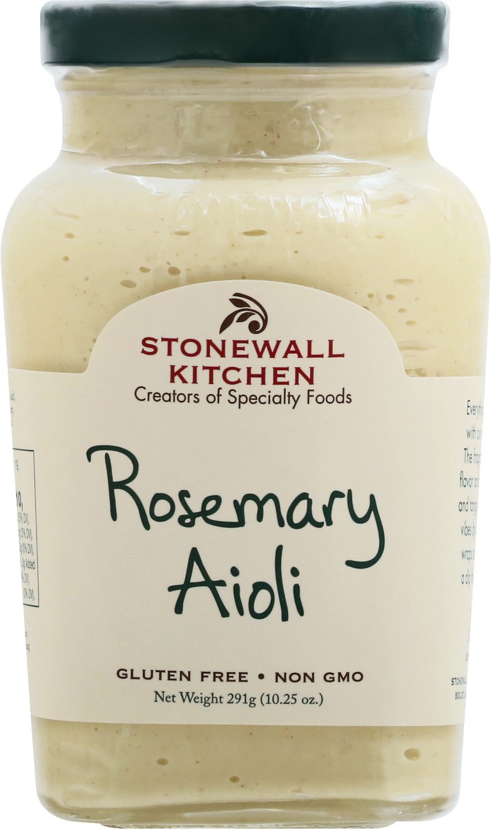 slide 13 of 13, Stonewall Kitchen Rosemary Aioli, 10.25 oz