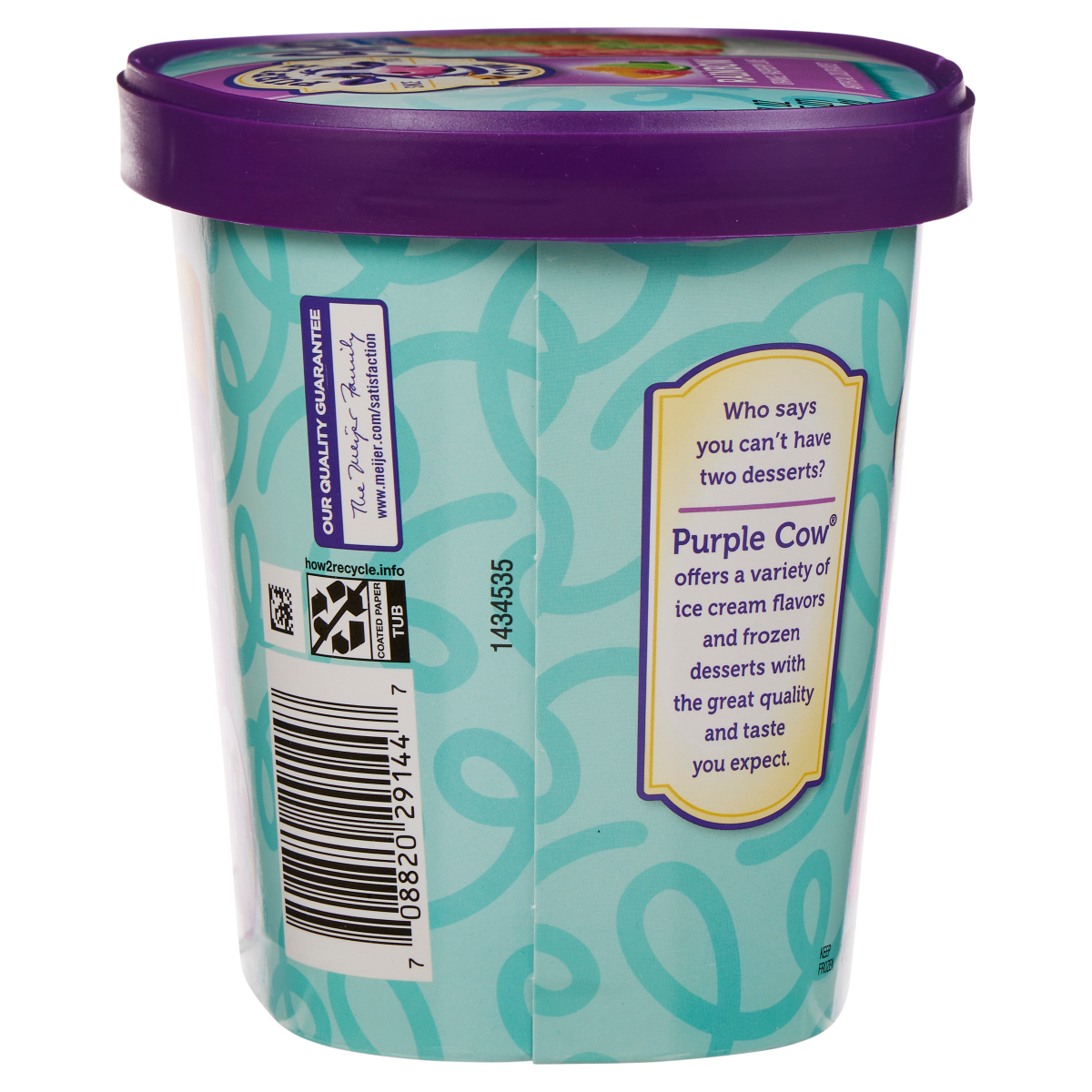 slide 5 of 21, Purple Cow Raspberry Sherbet, 1.5 qt, 1.5 qt