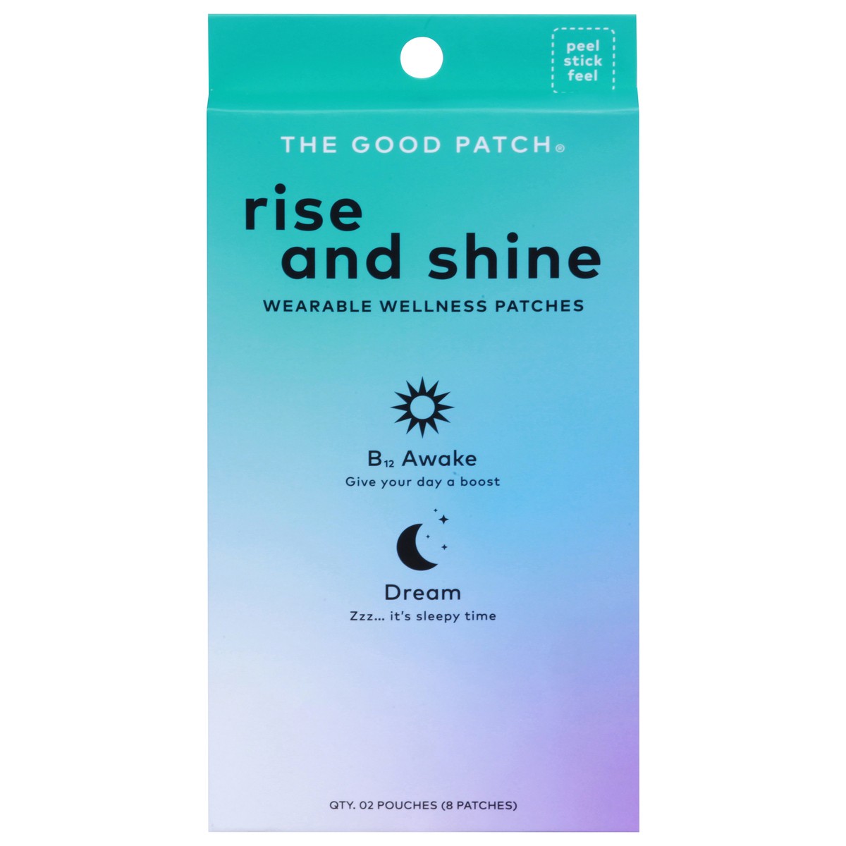 slide 12 of 12, The Good Patch Rise and Shine Wearable Wellness Patches 2 ea, 2 ct