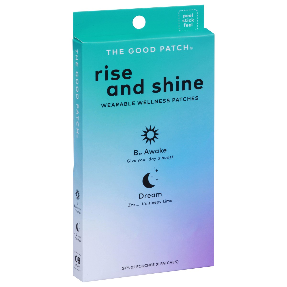 slide 9 of 12, The Good Patch Rise and Shine Wearable Wellness Patches 2 ea, 2 ct