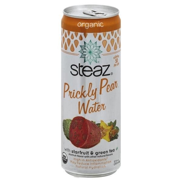 slide 1 of 2, Steaz Starfruit Cactus Water, 12 fl oz