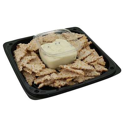 slide 1 of 1, H-E-B Cannoli Chips &amp; Chocolate Chip Dip Party Tray, 1 ct