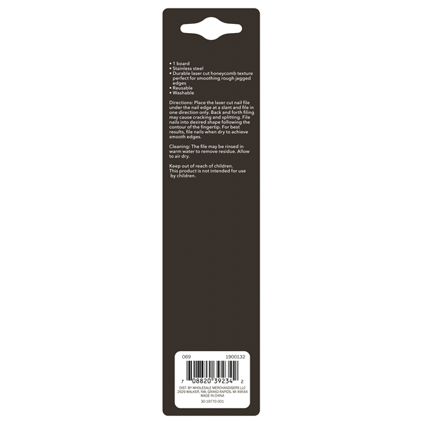 slide 2 of 5, Studio M Pro Laser Cut Nail File, 1 ct