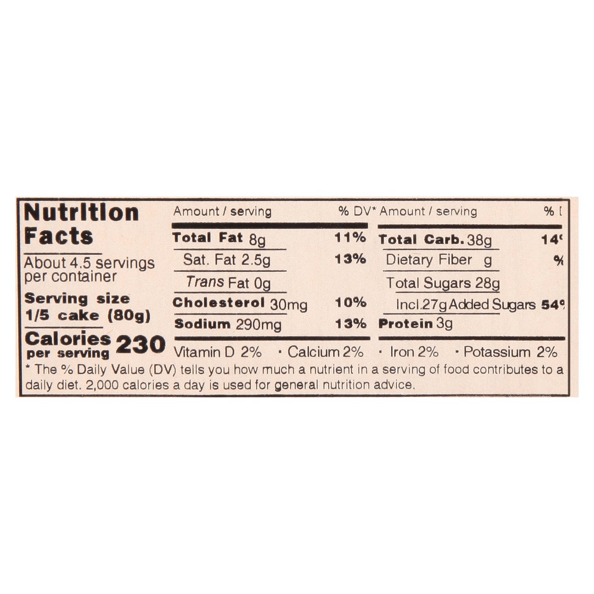 slide 13 of 13, Sabrina's 4 Inch Boston Creme Gold Cake 12 oz, 12 oz