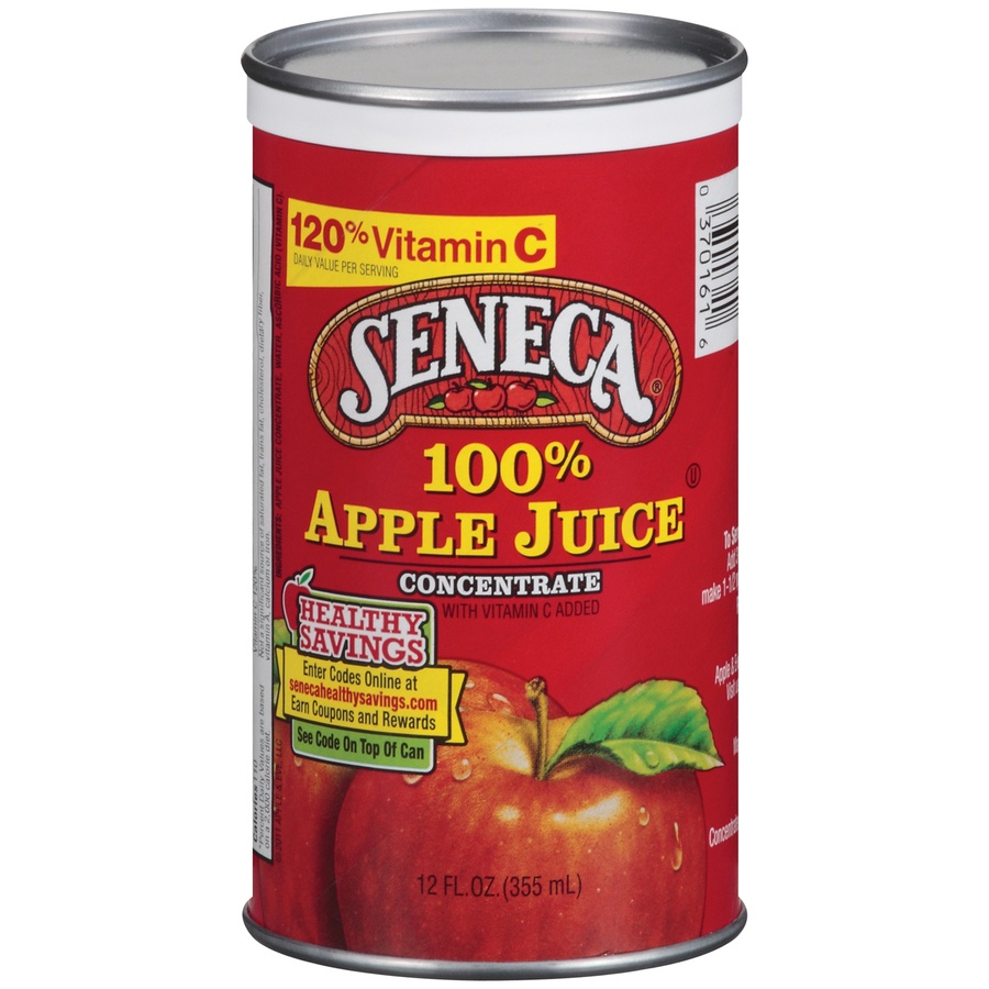 slide 1 of 3, Seneca 1000% Apple Juice, 12 fl oz