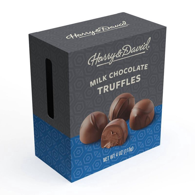 slide 3 of 5, Harry & David Truffle Milk Chocolate - 4oz, 4 oz