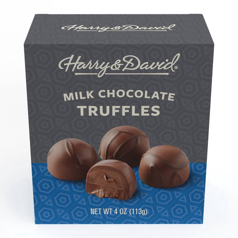 slide 1 of 5, Harry & David Truffle Milk Chocolate - 4oz, 4 oz