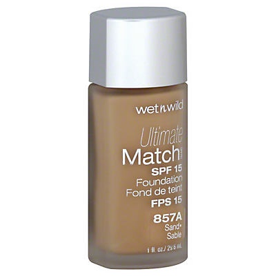 slide 1 of 1, wet n wild Ultimate Match Foundation Sand, 1 oz